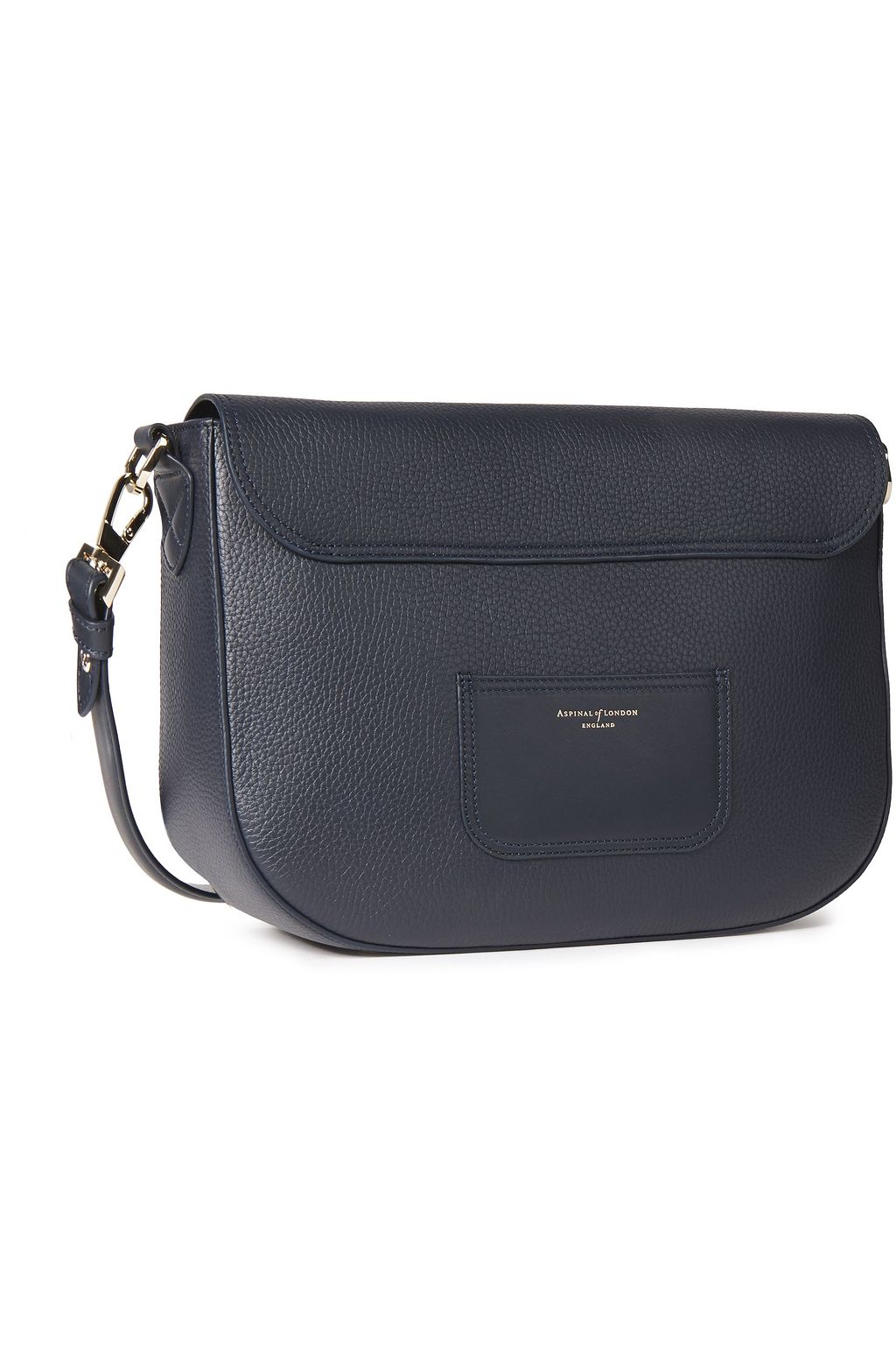 ASPINAL OF LONDON Pebbled-leather shoulder bag