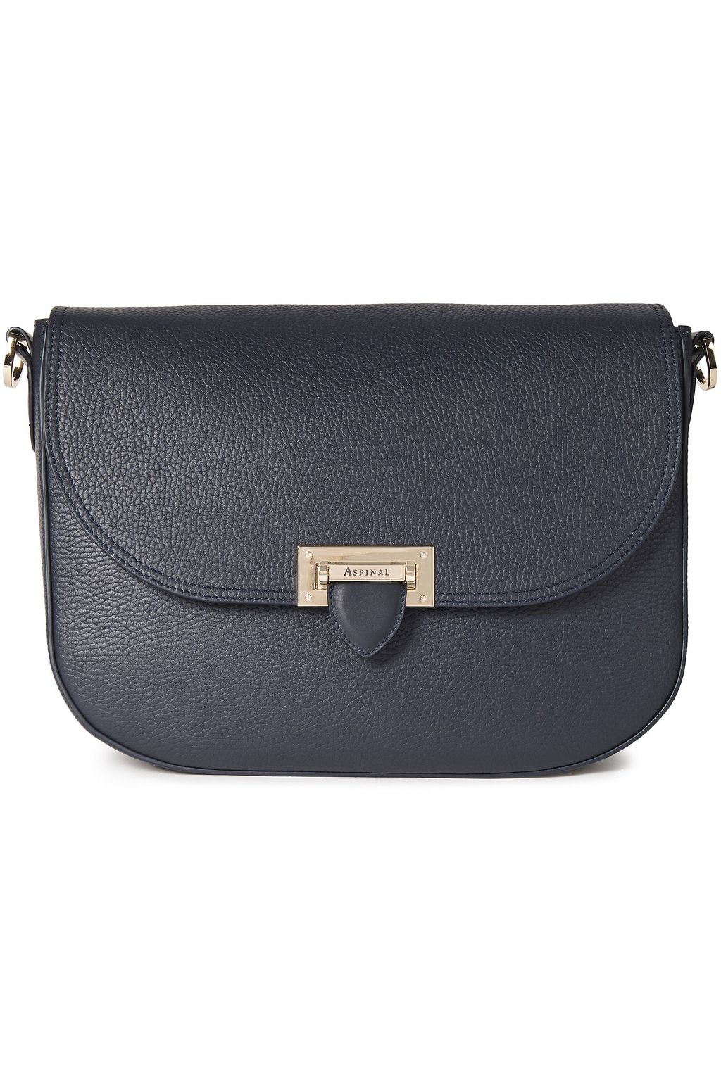 ASPINAL OF LONDON Pebbled-leather shoulder bag