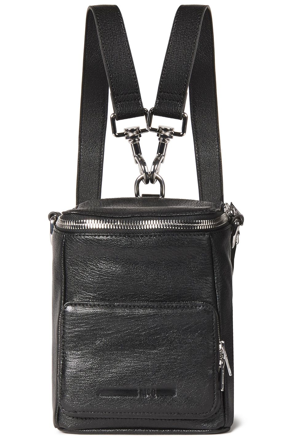 alexander mcqueen leather backpack