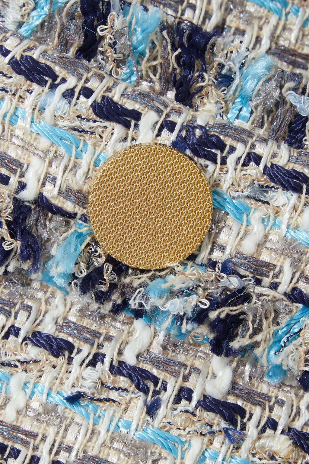 ADAM LIPPES Frayed bouclé-tweed jacket