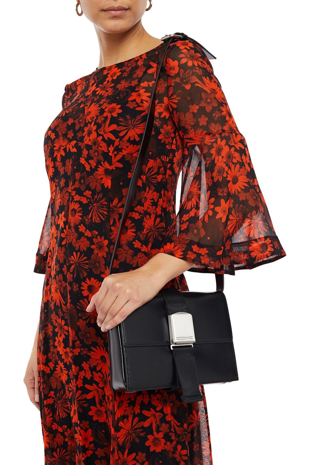 MCQ ALEXANDER MCQUEEN Christine Deluxe leather shoulder bag