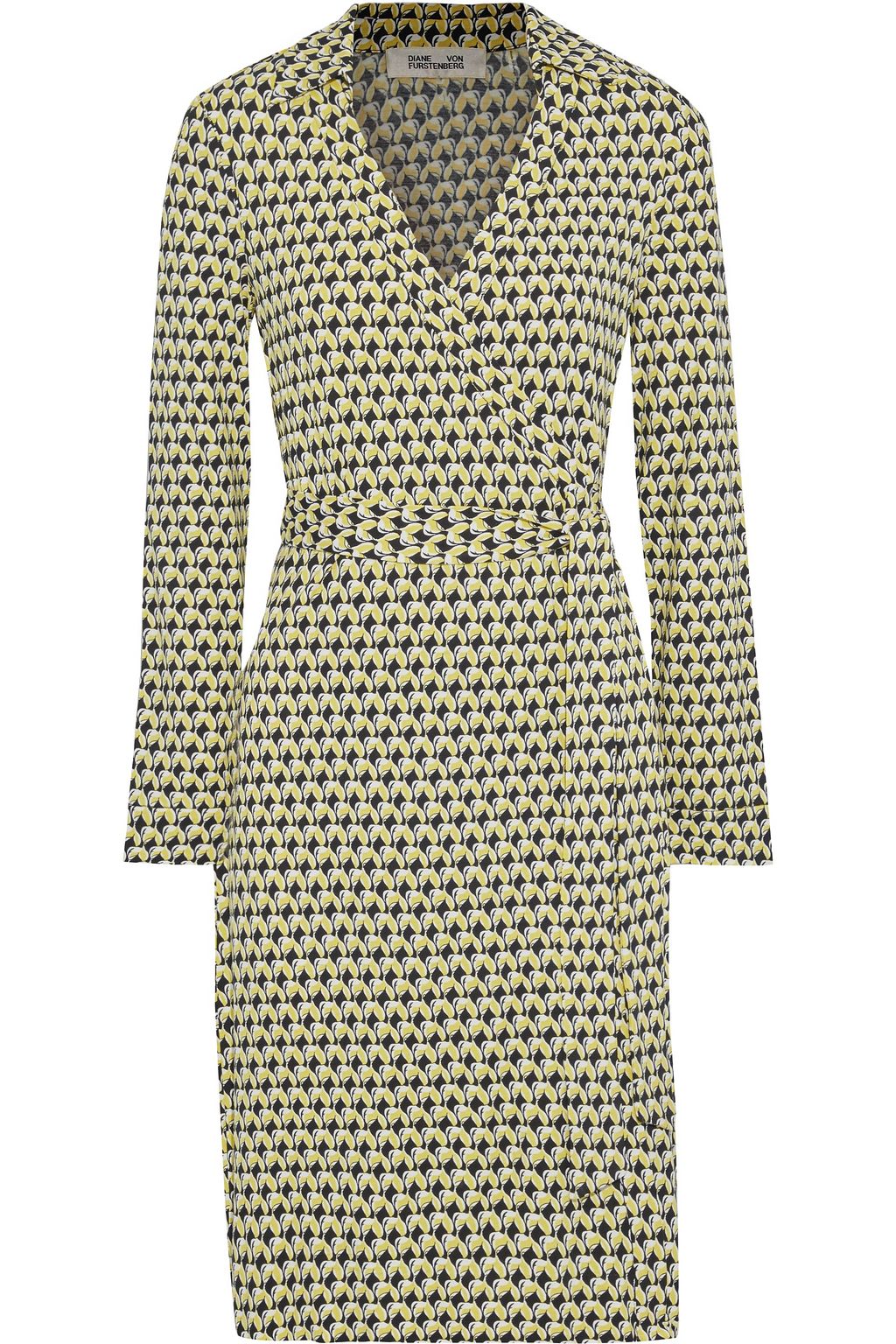 dvf jersey wrap dress