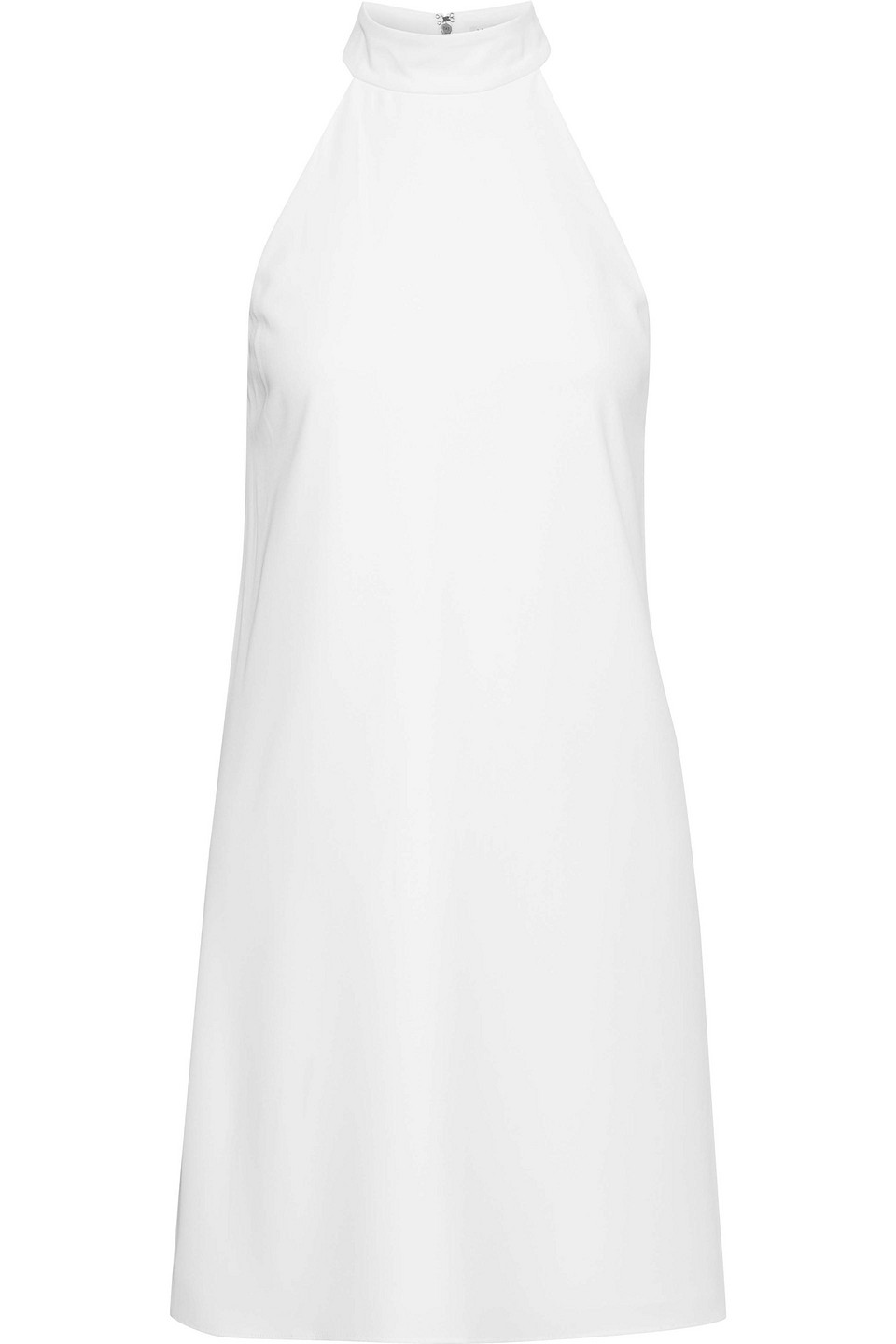 Alice + Olivia Woman Susanna Crepe Mini Dress White Size M