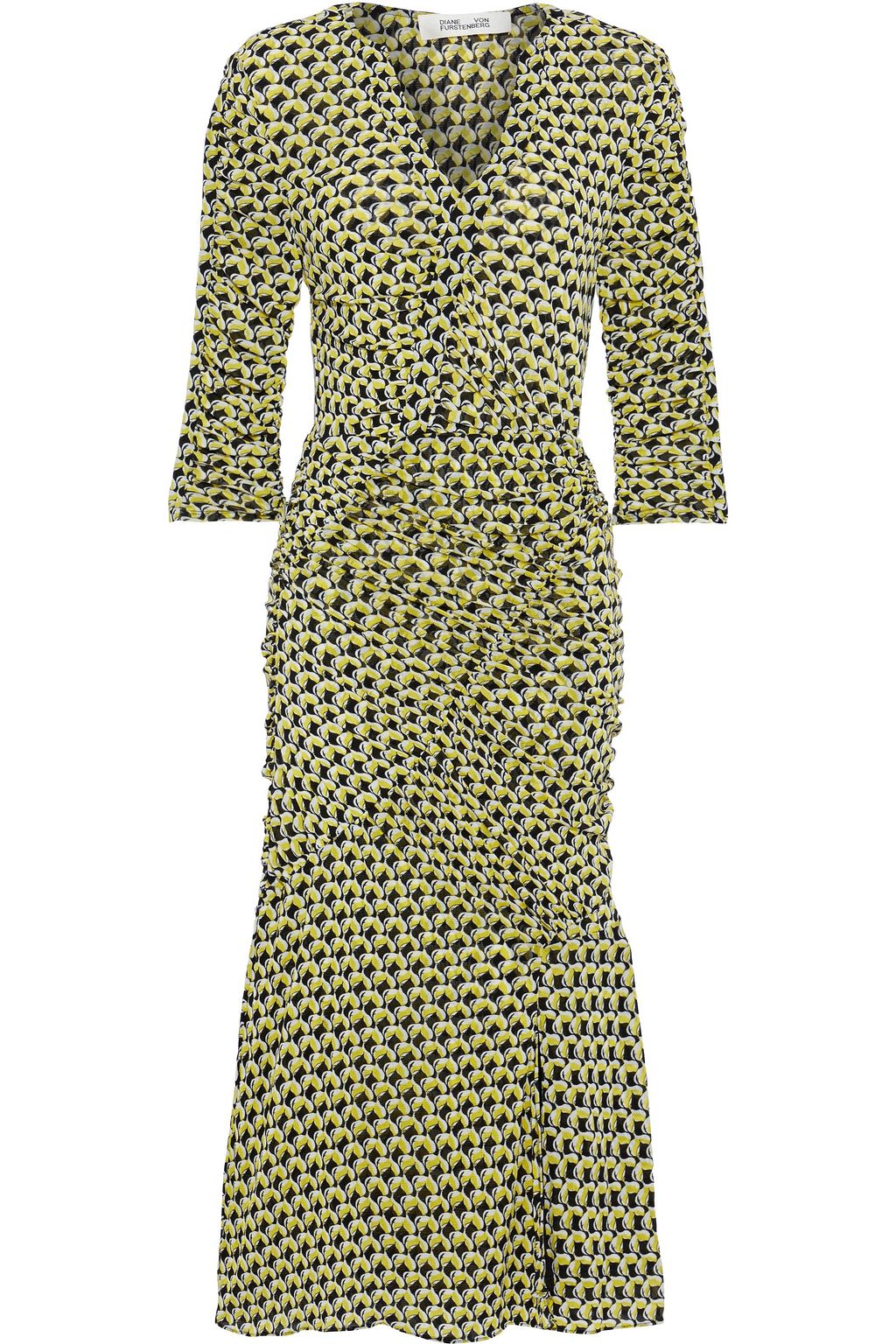 dvf mesh dress