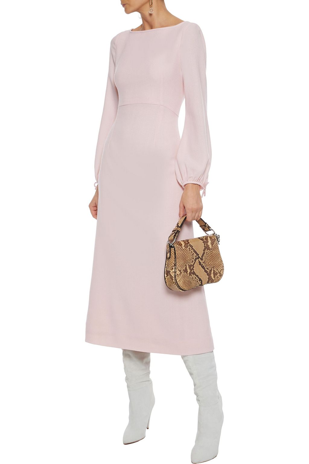 GOAT Honor wool-crepe midi dress