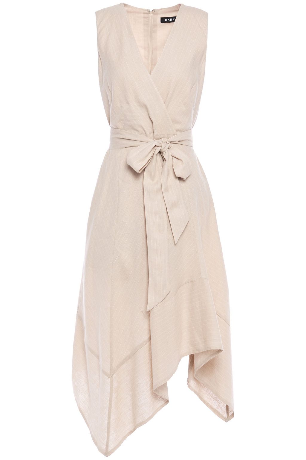 dkny linen dress