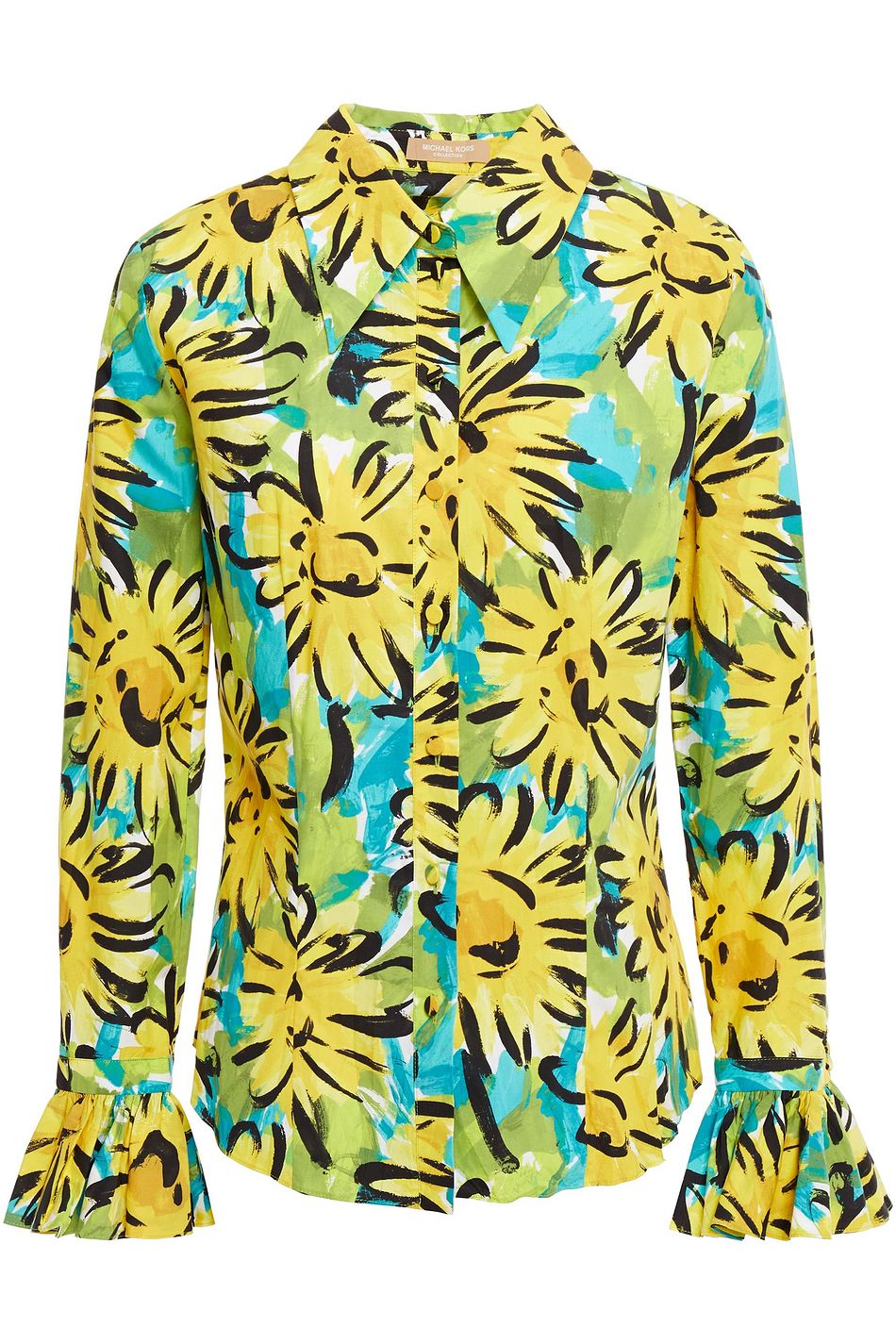 michael kors shirts yellow