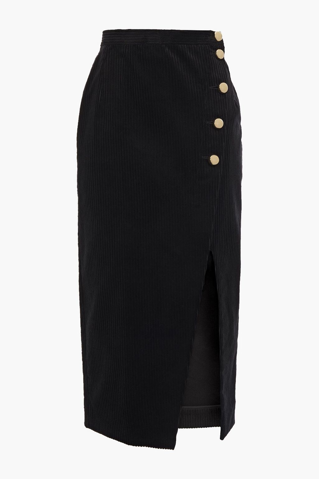 corduroy midi skirt