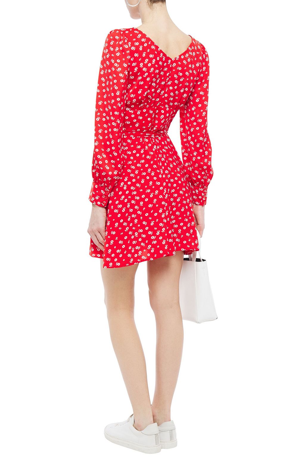 alexa chung red dress