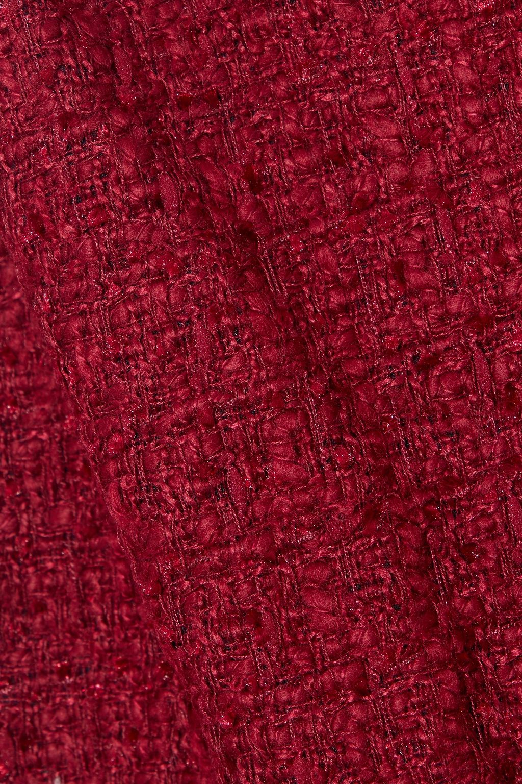 ALICE + OLIVIA Clyde bouclé-tweed mini dress