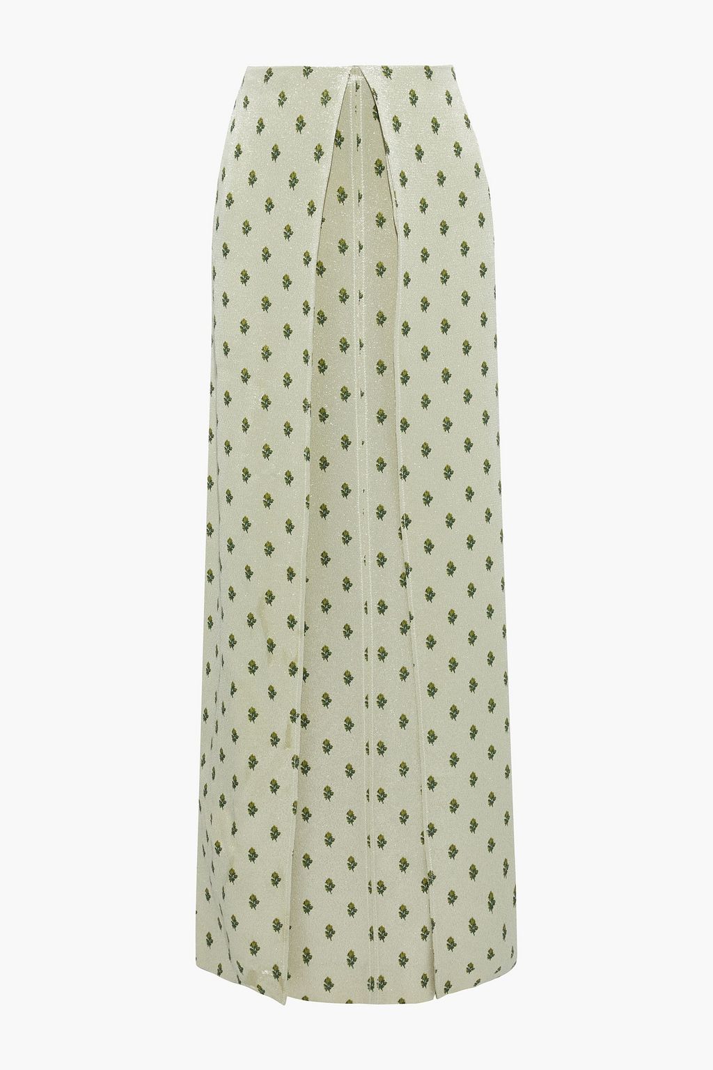 textured maxi skirt