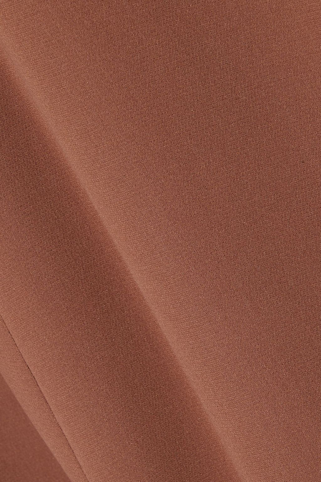 VALENTINO GARAVANI Gathered silk-crepe gown