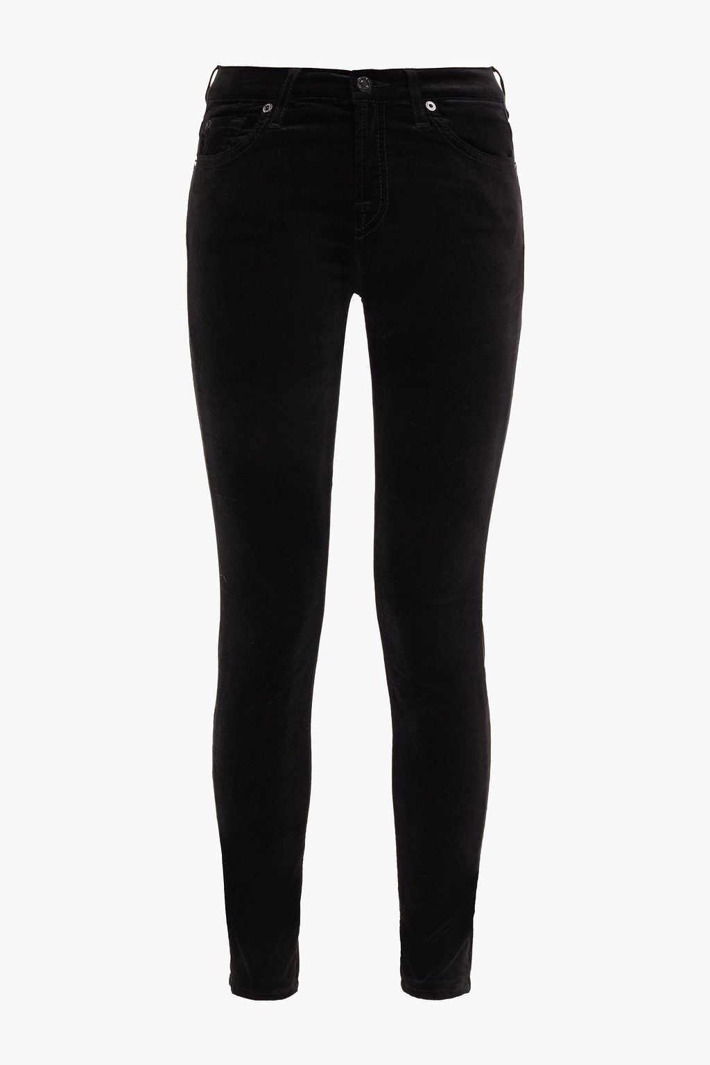 7 FOR ALL MANKIND Velvet skinny pants | THE OUTNET