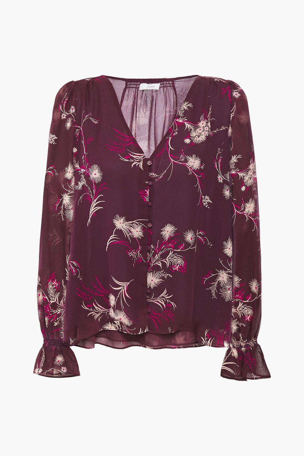 JOIE Bolona floral-print crepe de chine top | Sale up to 70% off | THE ...