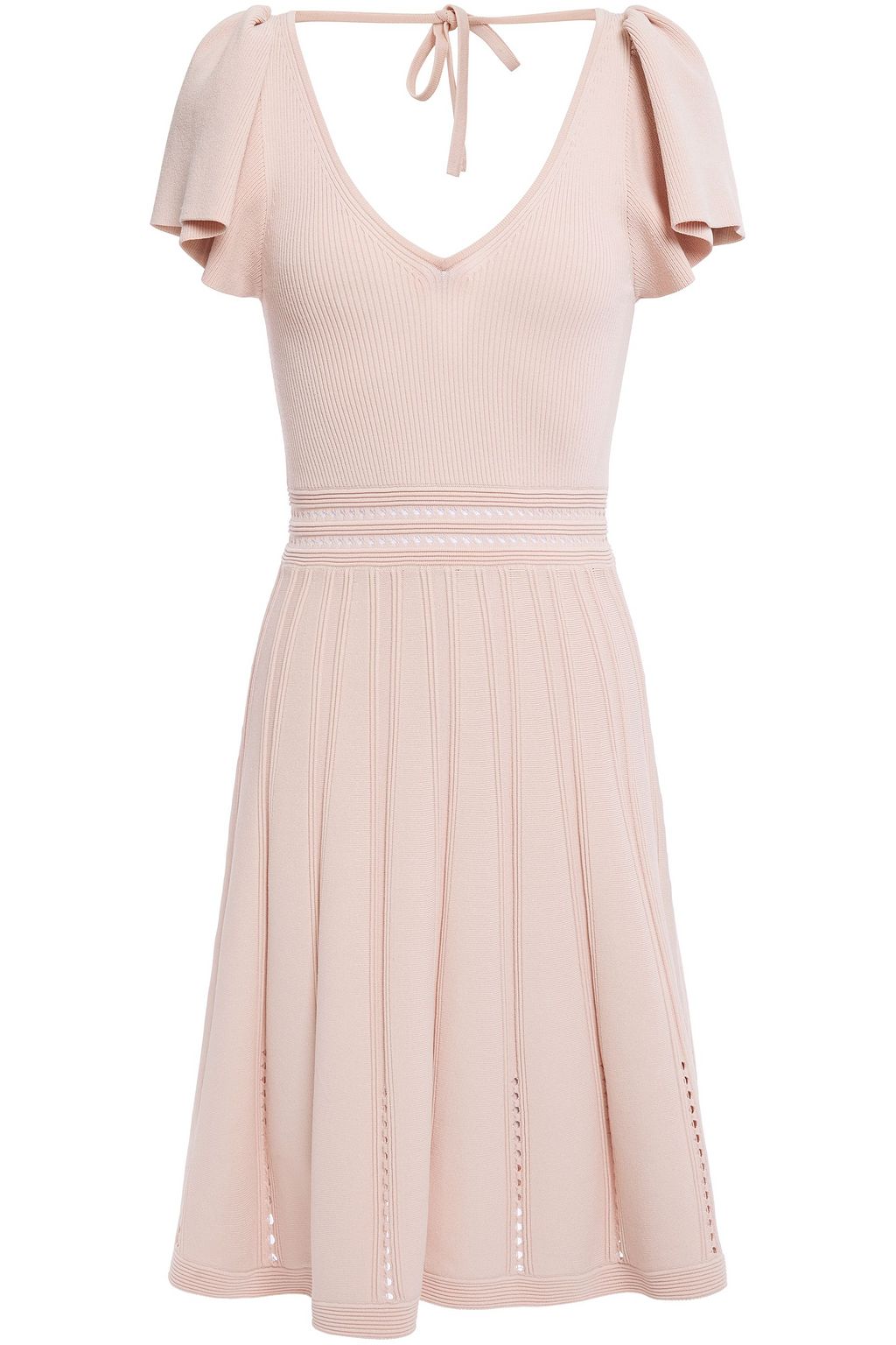 ribbed knit dress