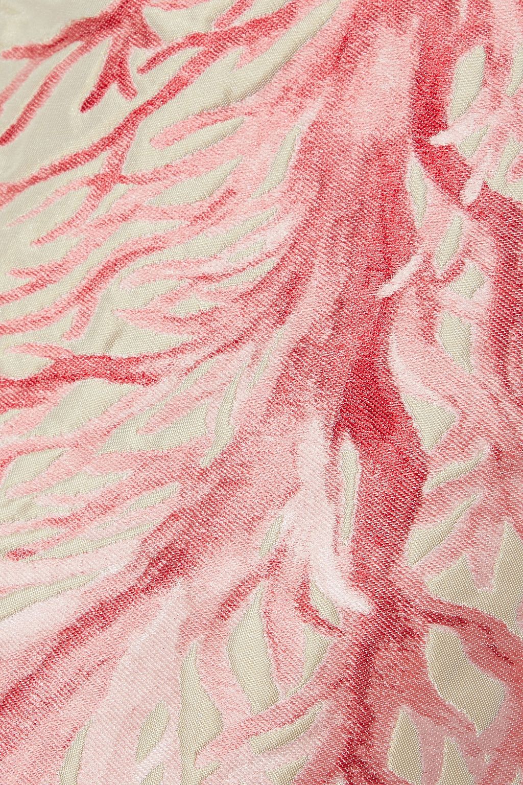 VALENTINO GARAVANI Silk-blend jacquard mini dress