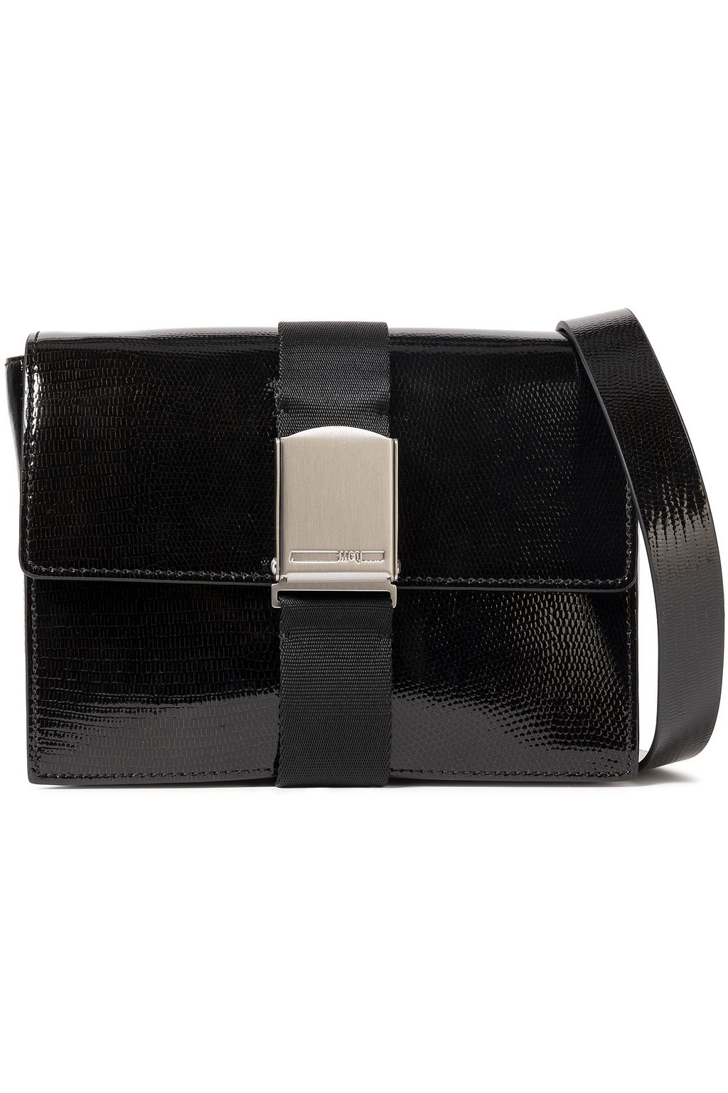 mcq alexander mcqueen leather shoulder bag
