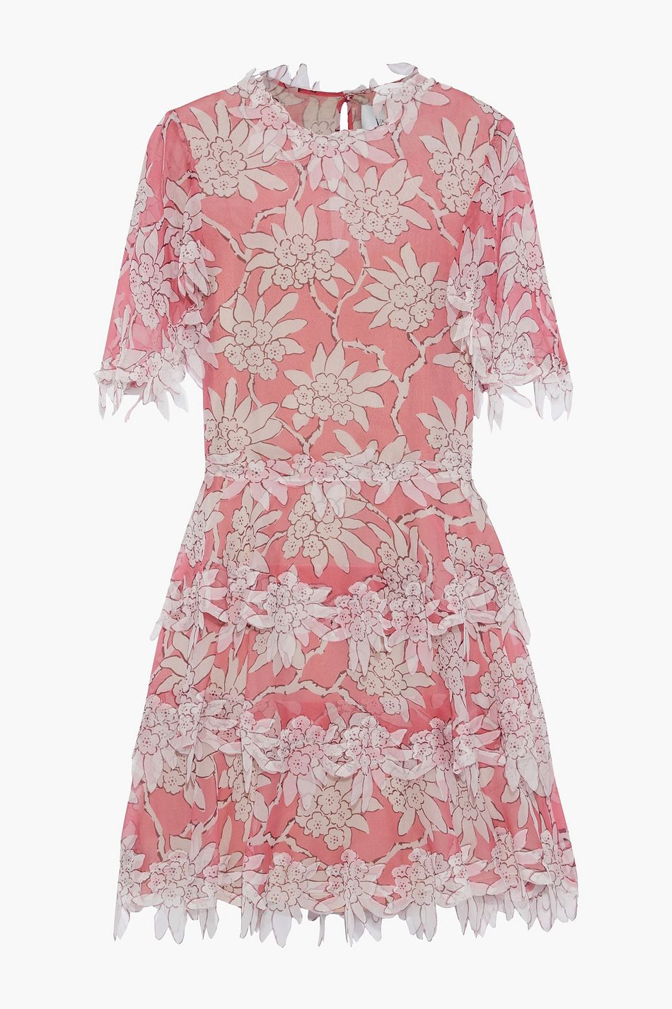 valentino chiffon dress