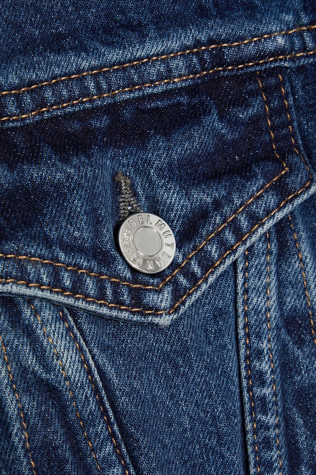 HELMUT LANG Femme Trucker denim mini shirt dress