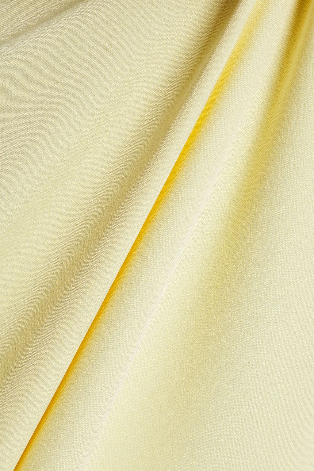 LES HÉROÏNES BY VANESSA COCCHIARO Bow-detailed satin-crepe slip dress