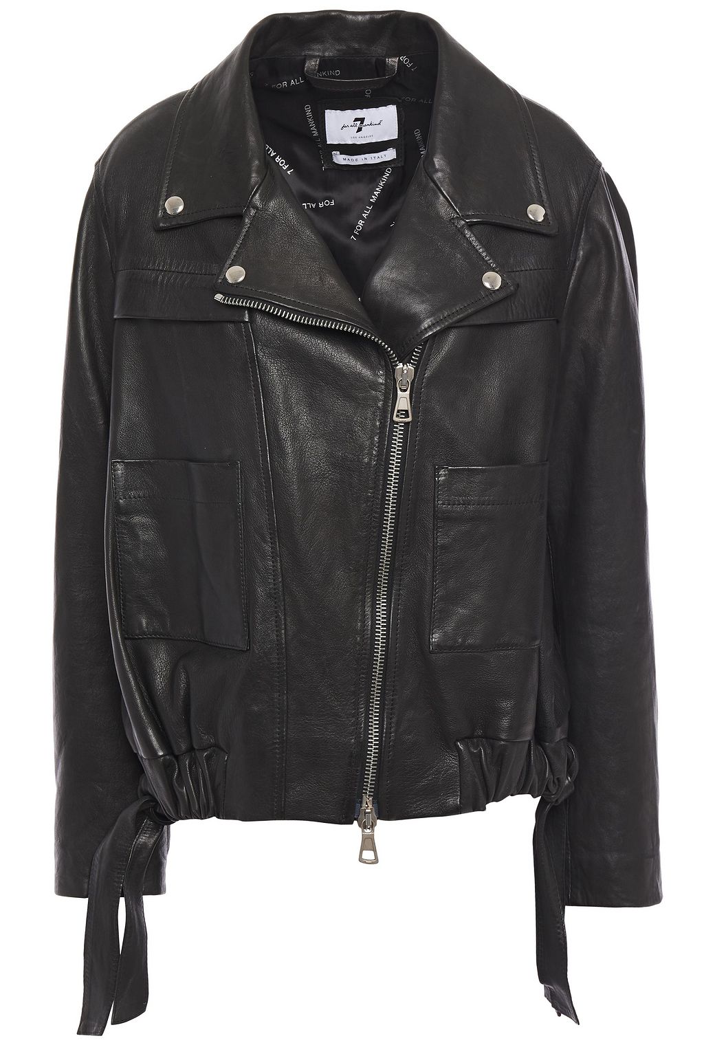 for all mankind leather jacket