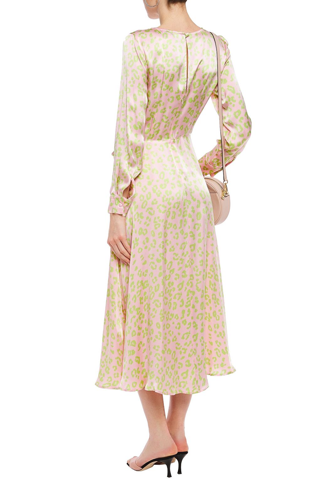 ghost leopard print dress