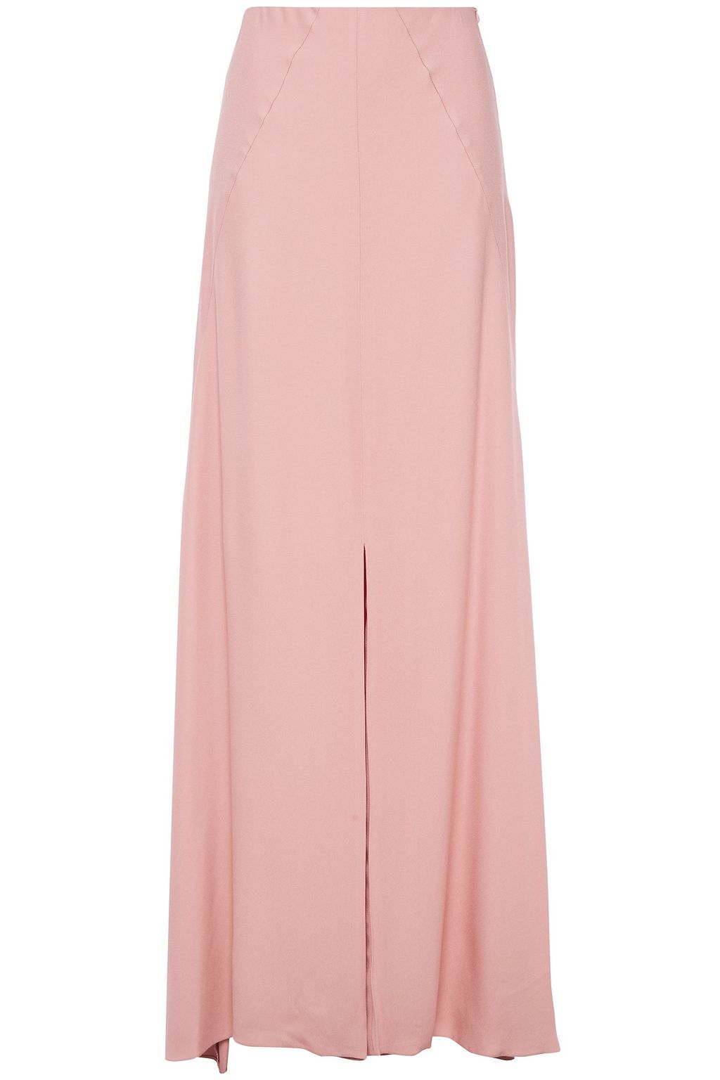 satin crepe maxi skirt