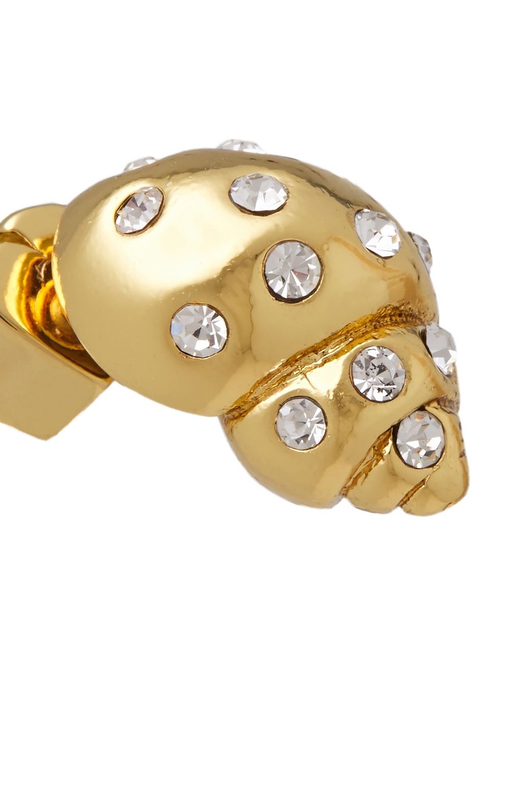 KATE SPADE NEW YORK Under The Sea gold-tone crystal earrings