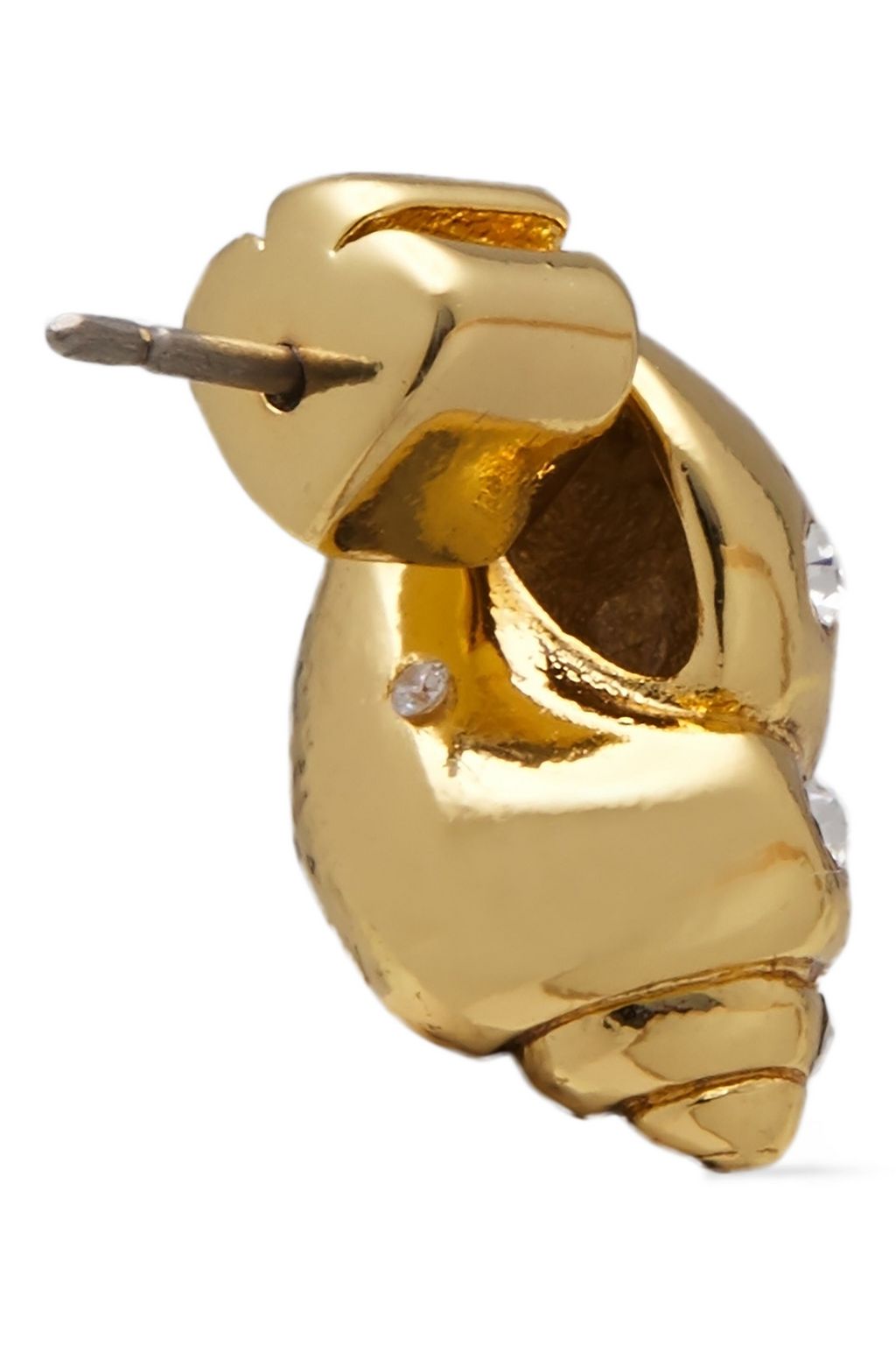 KATE SPADE NEW YORK Under The Sea gold-tone crystal earrings