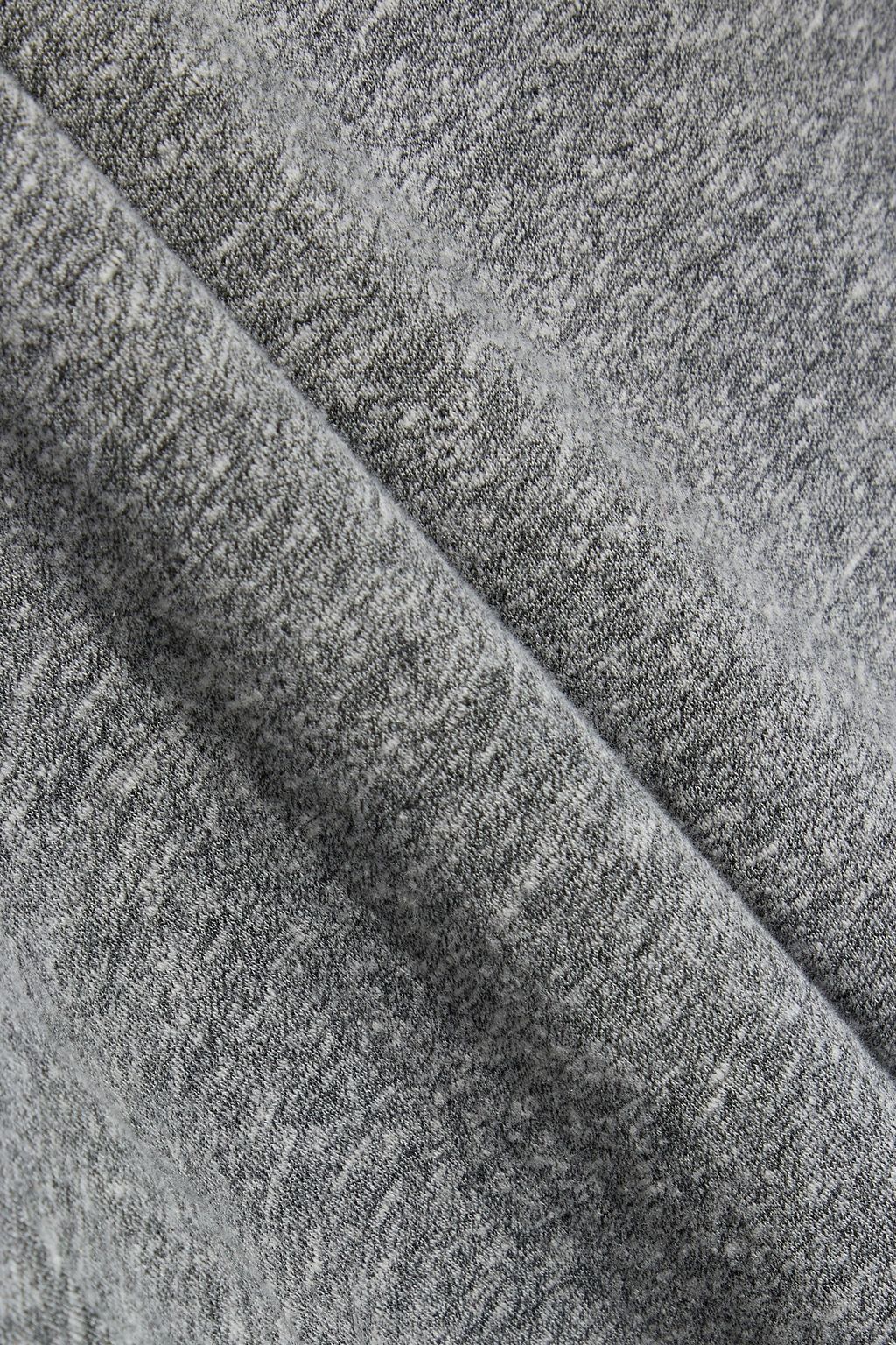 CURRENT/ELLIOTT Mélange jersey mini dress