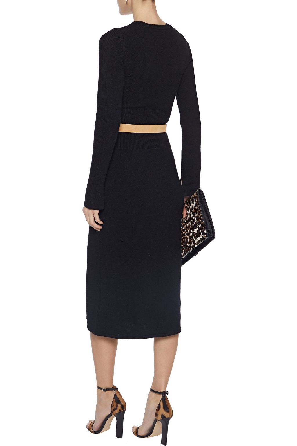 EQUIPMENT Etyenne brushed yak and wool-blend midi dress