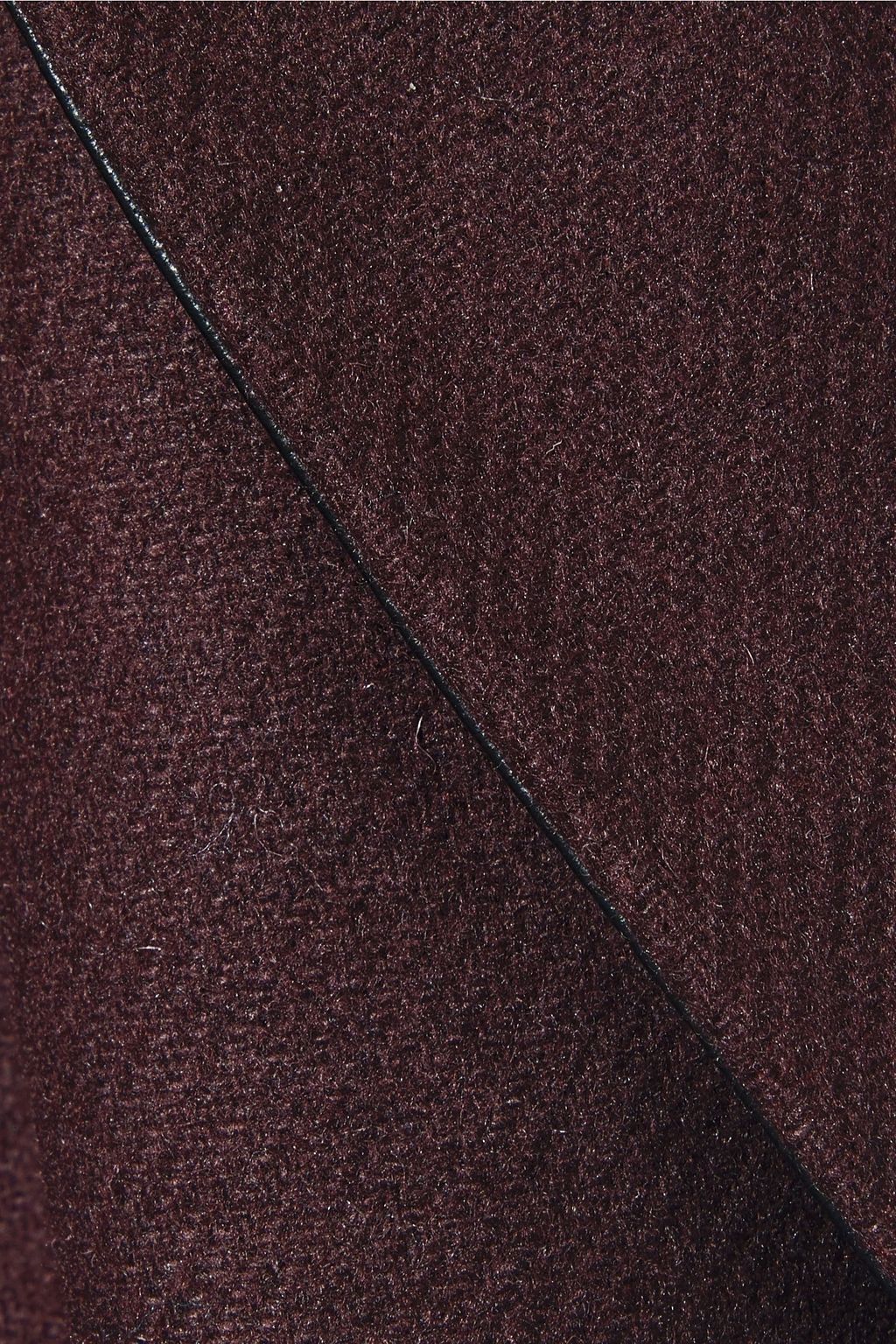 EQUIPMENT Wool-blend twill coat