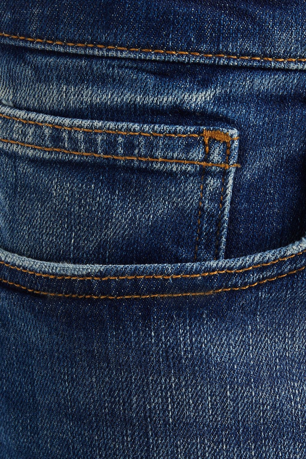 FRAME L'Homme Athletic slim-fit faded denim jeans