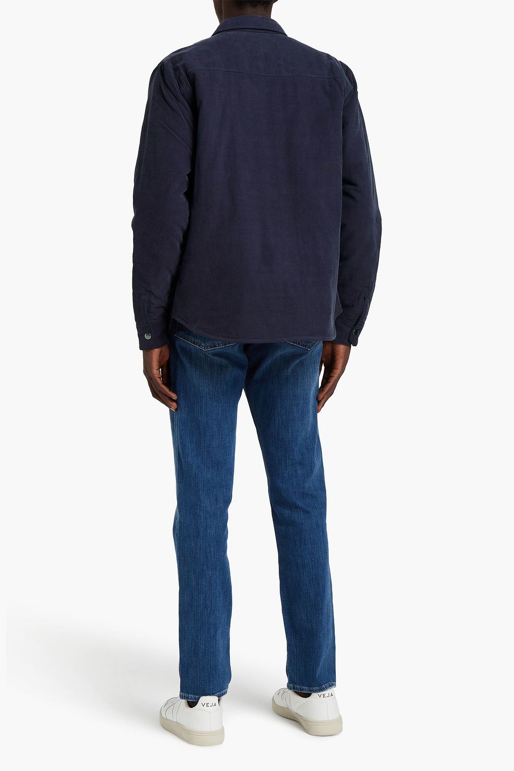 FRAME Cotton and Lyocell-blend corduroy overshirt
