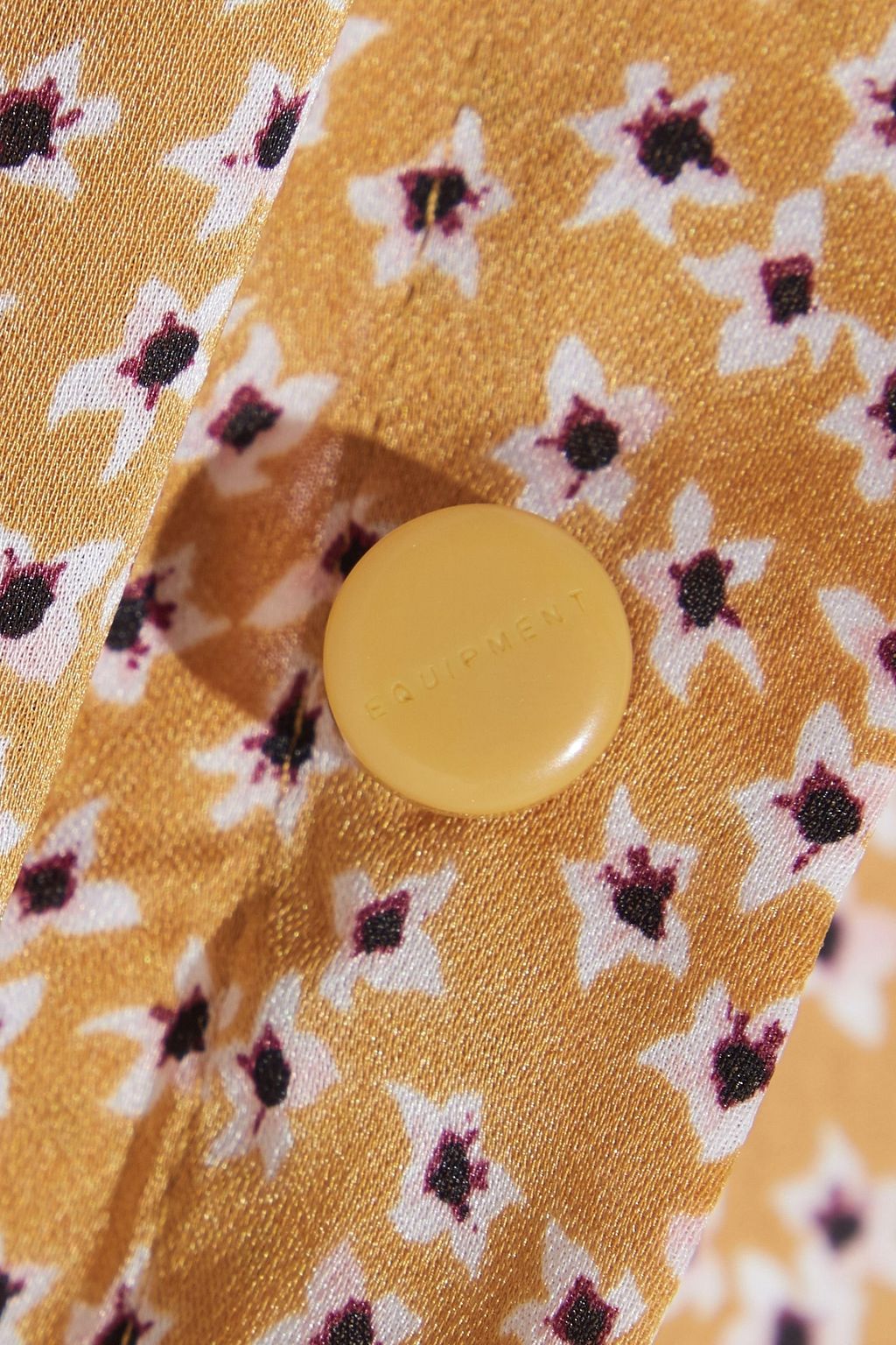 EQUIPMENT Leema floral-print washed-satin shirt