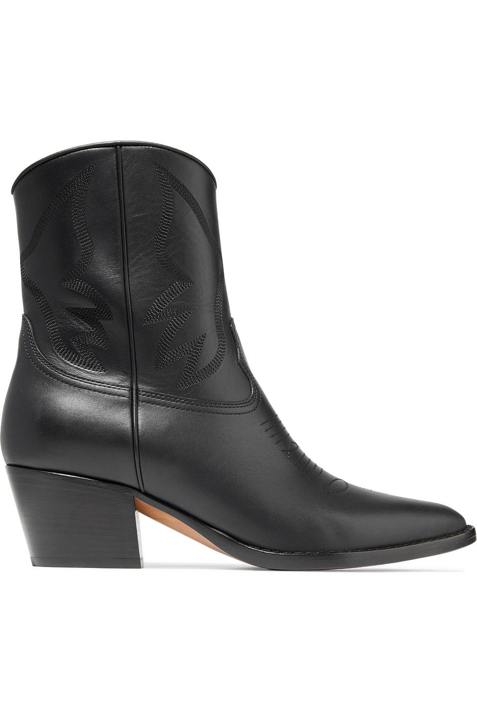 valentino garavani leather ankle boots