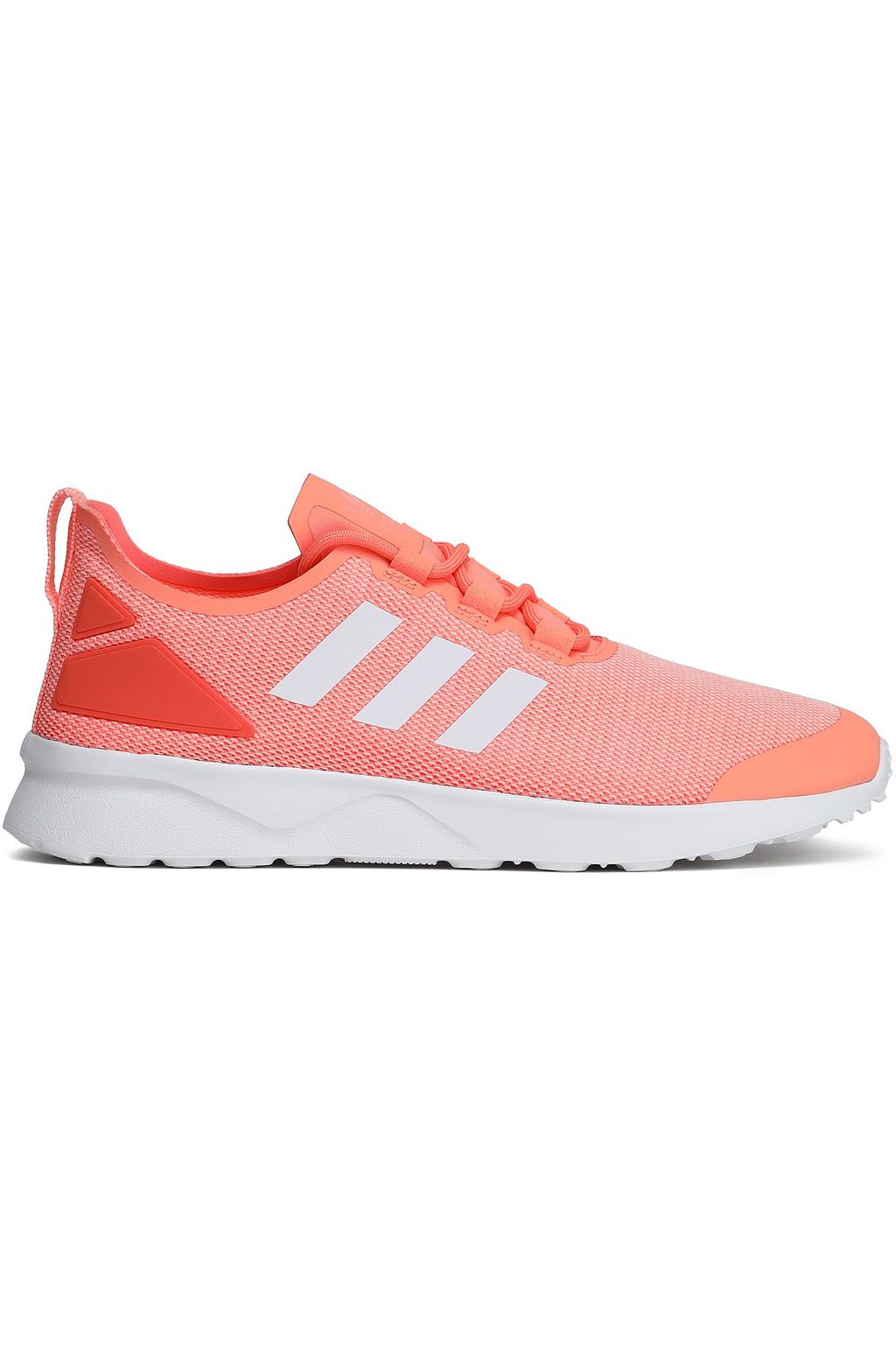 adidas originals off white zx flux verve mesh trainers