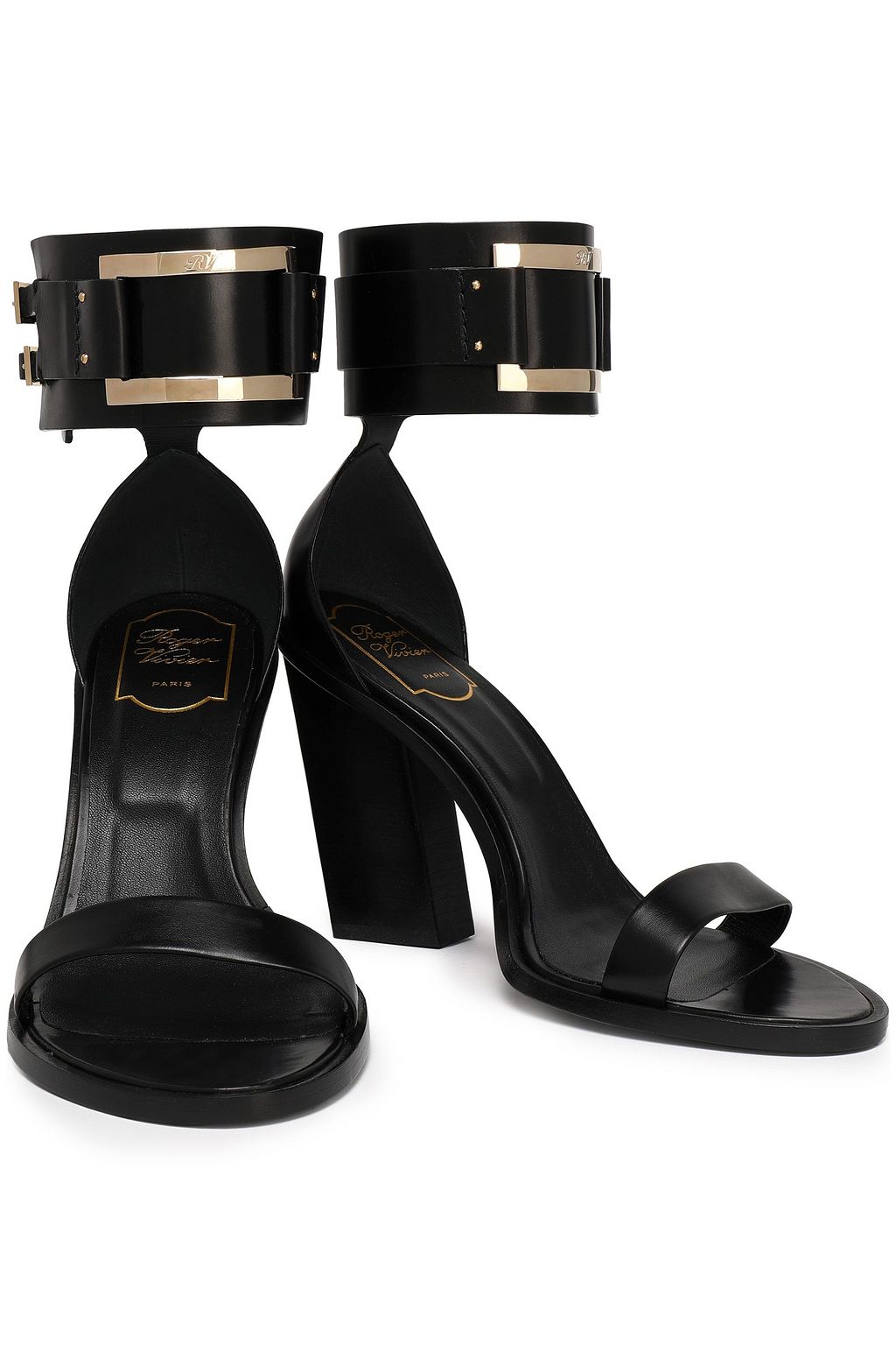 ROGER VIVIER Skyscraper leather sandals