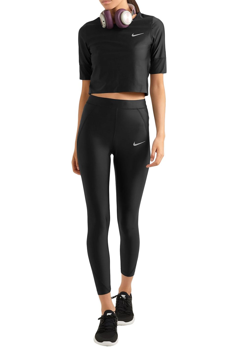 nike dri fit crop top