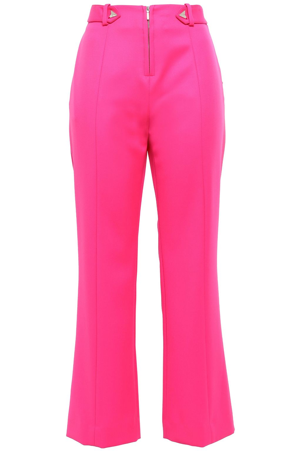 bright flared trousers