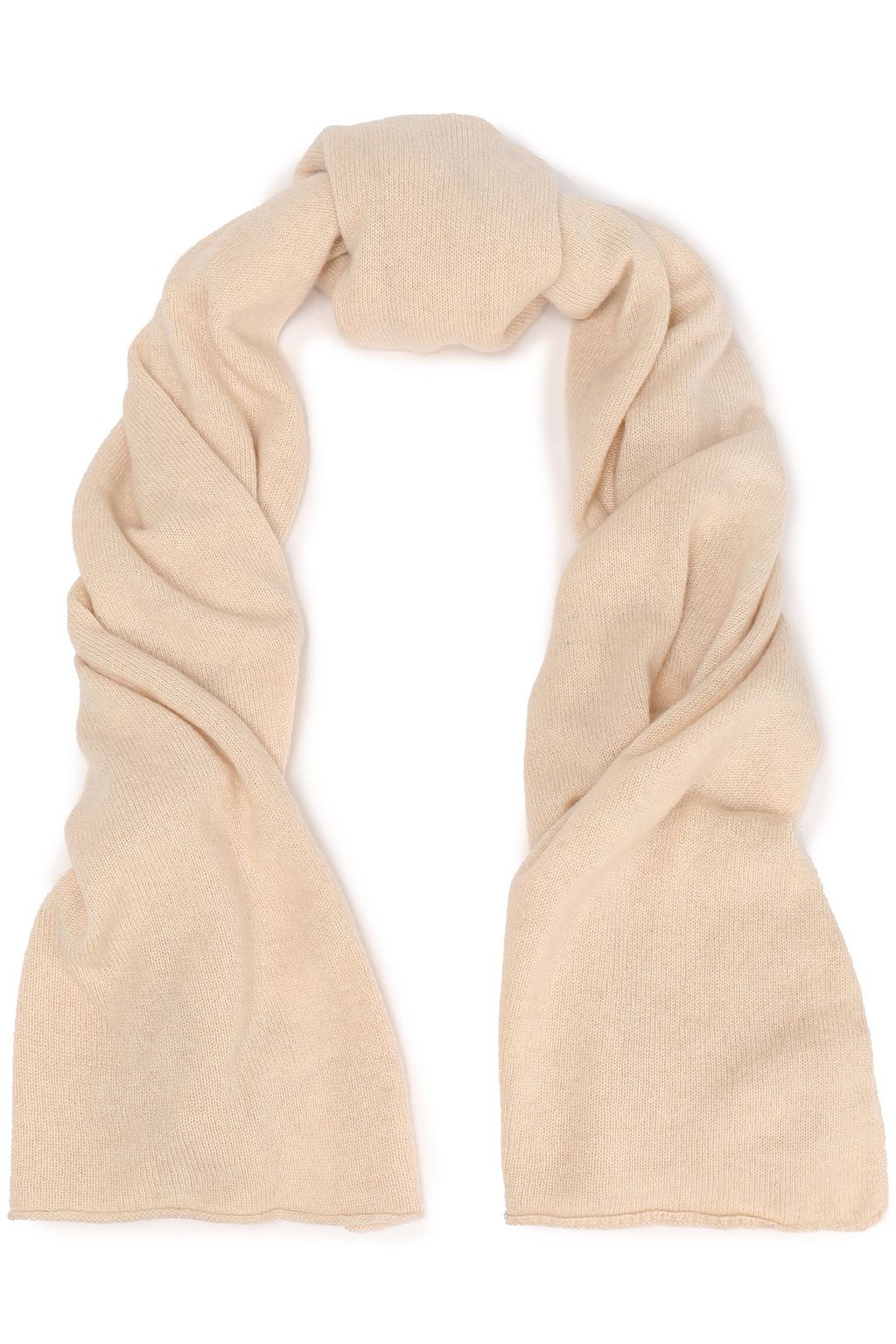 beige cashmere scarf