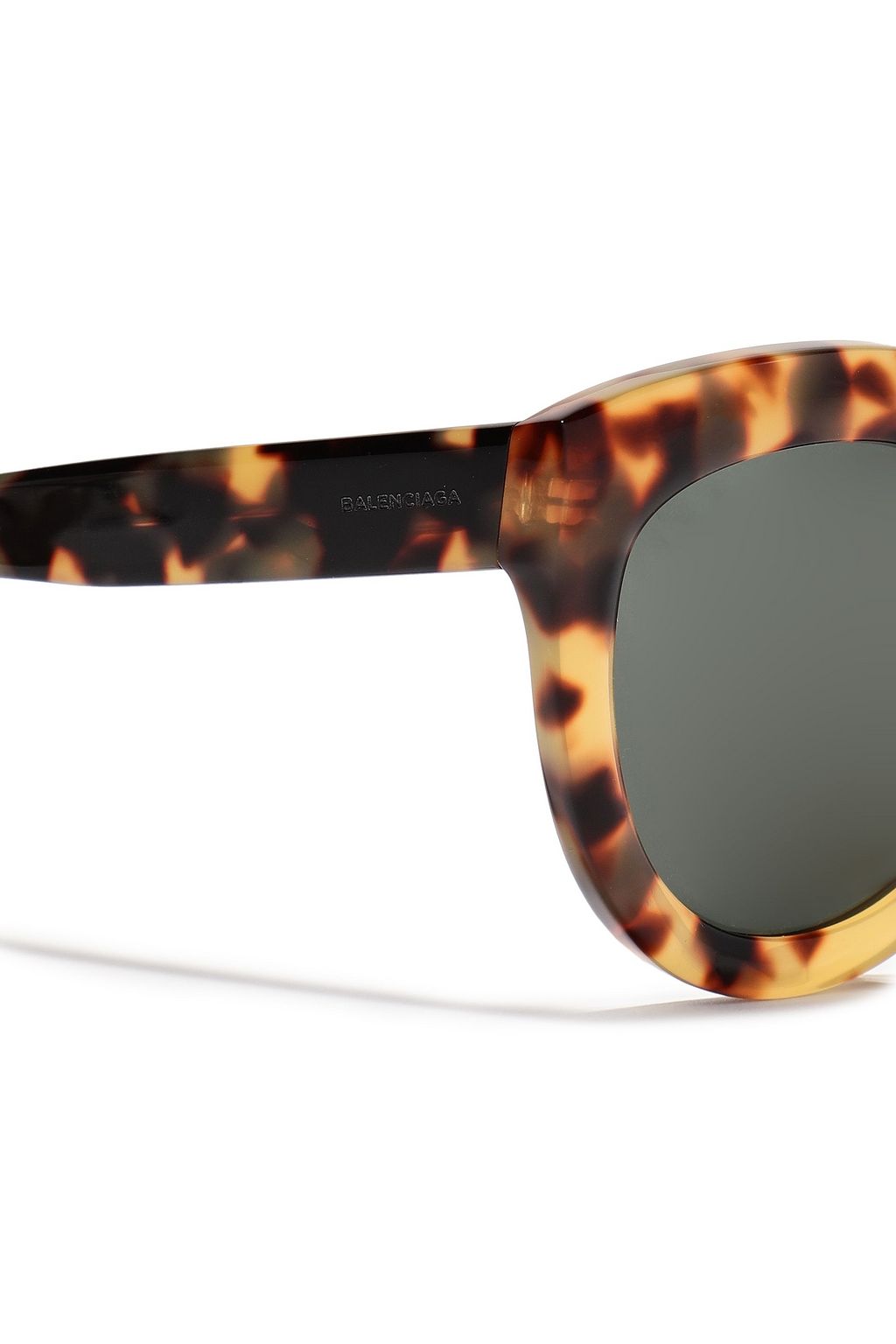 BALENCIAGA Cat-eye tortoiseshell acetate sunglasses