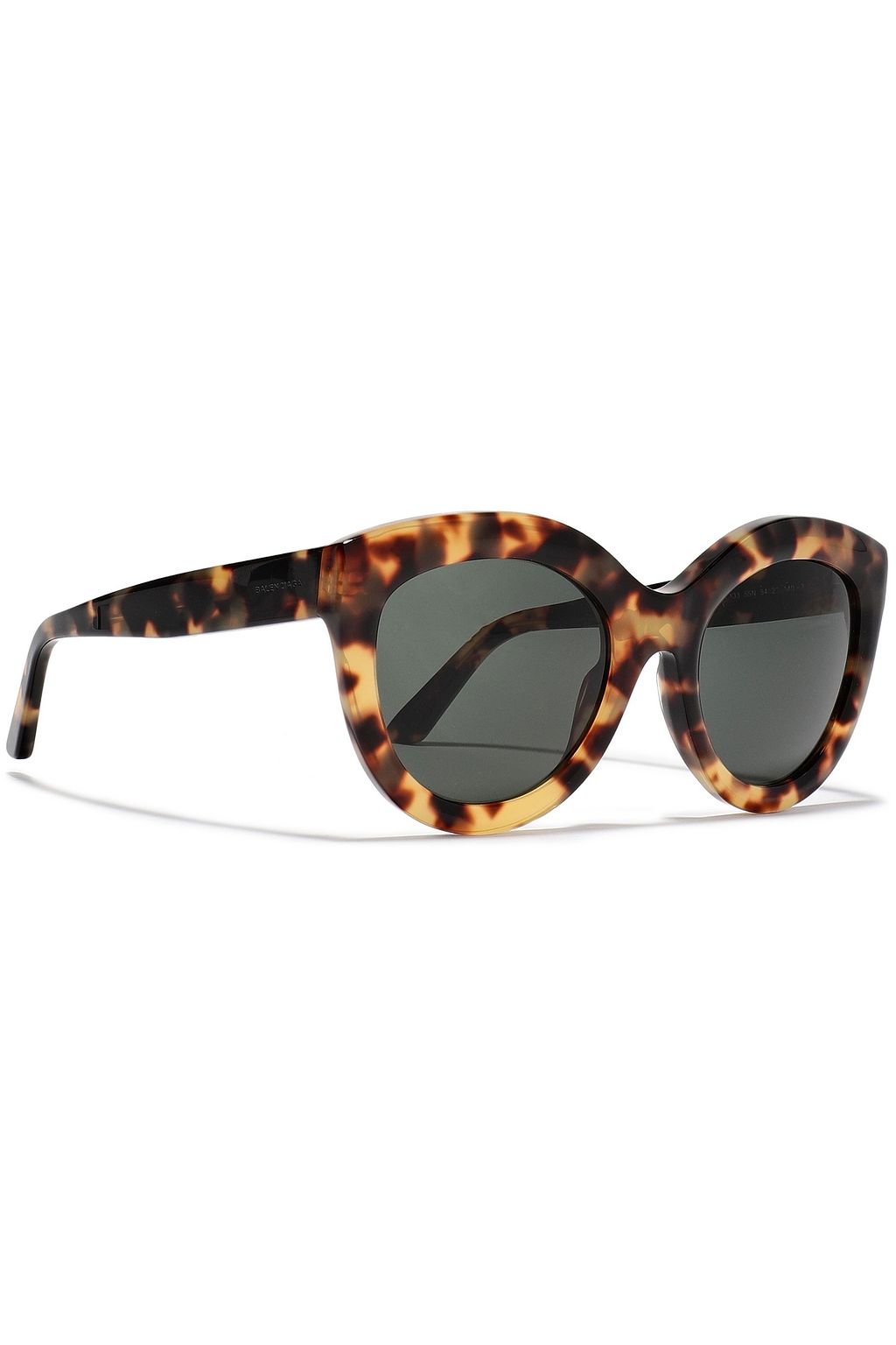 BALENCIAGA Cat-eye tortoiseshell acetate sunglasses