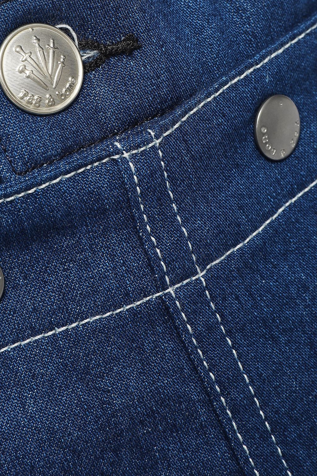 RAG & BONE ハイライズ クロップド ワイドレッグジーンズ