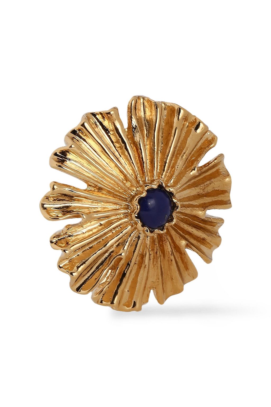 AURÉLIE BIDERMANN Sofia gold-plated lapis lazuli earrings
