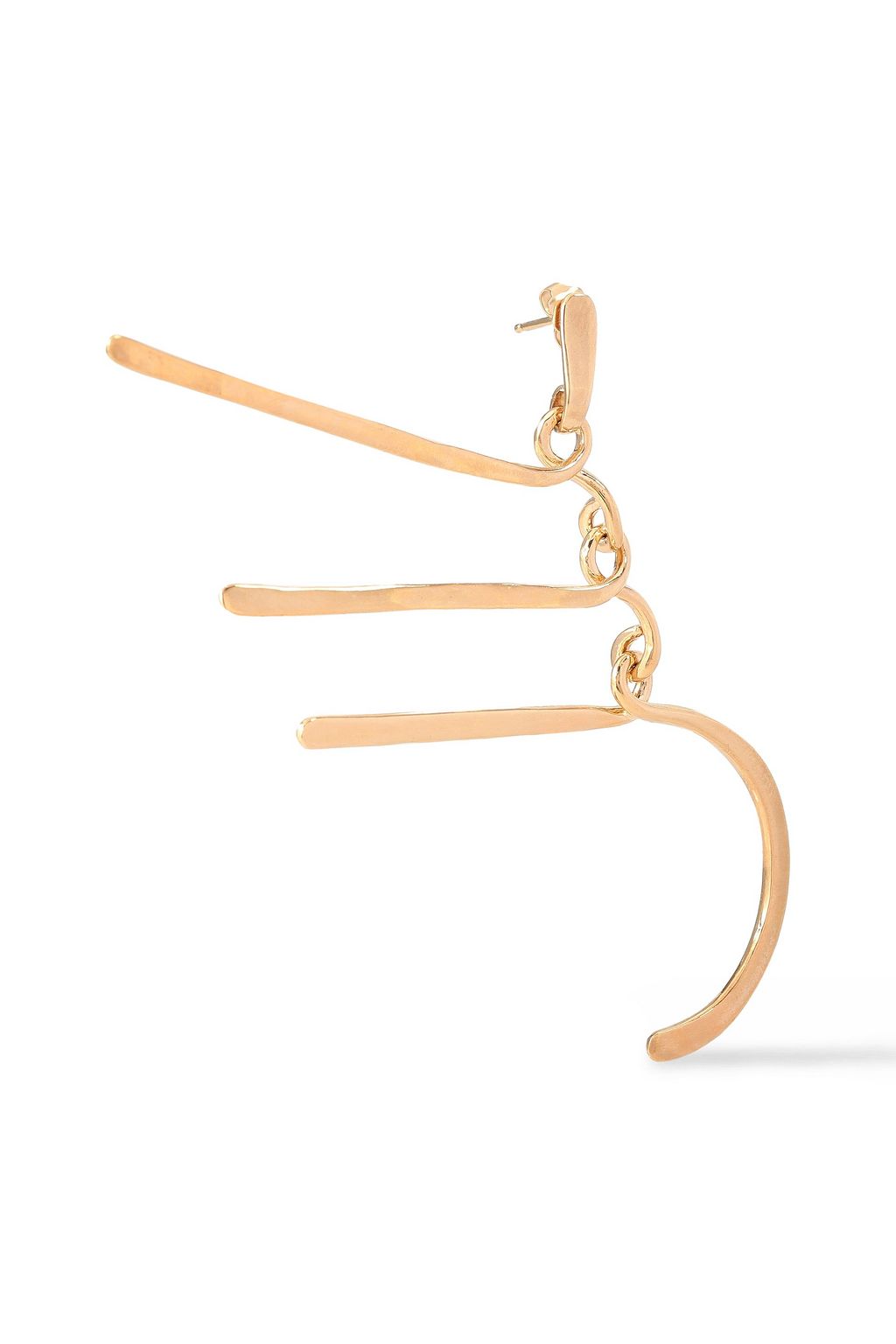 AURÉLIE BIDERMANN 18-karat gold-plated earrings