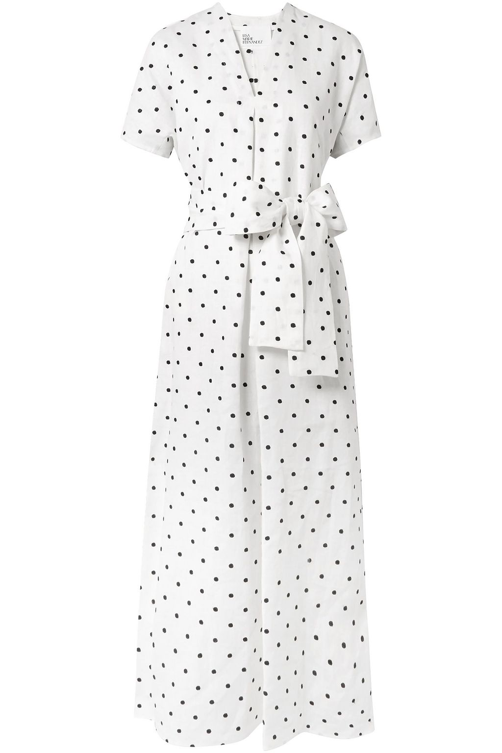 lisa marie fernandez polka dot dress