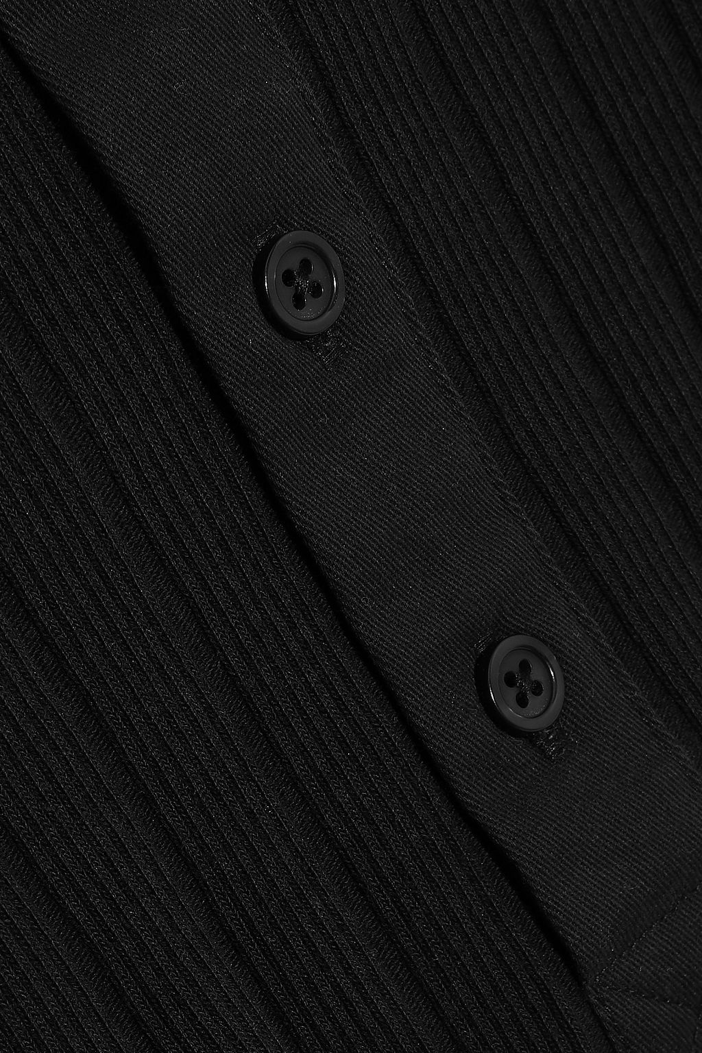 CURRENT/ELLIOTT The Heather ribbed cotton-jersey mini dress