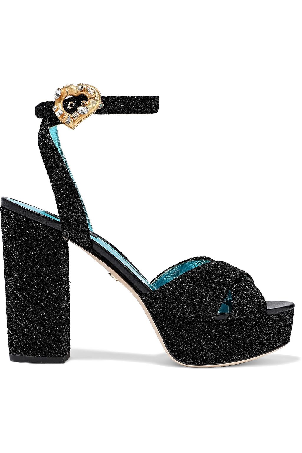 dolce and gabbana lurex sandals