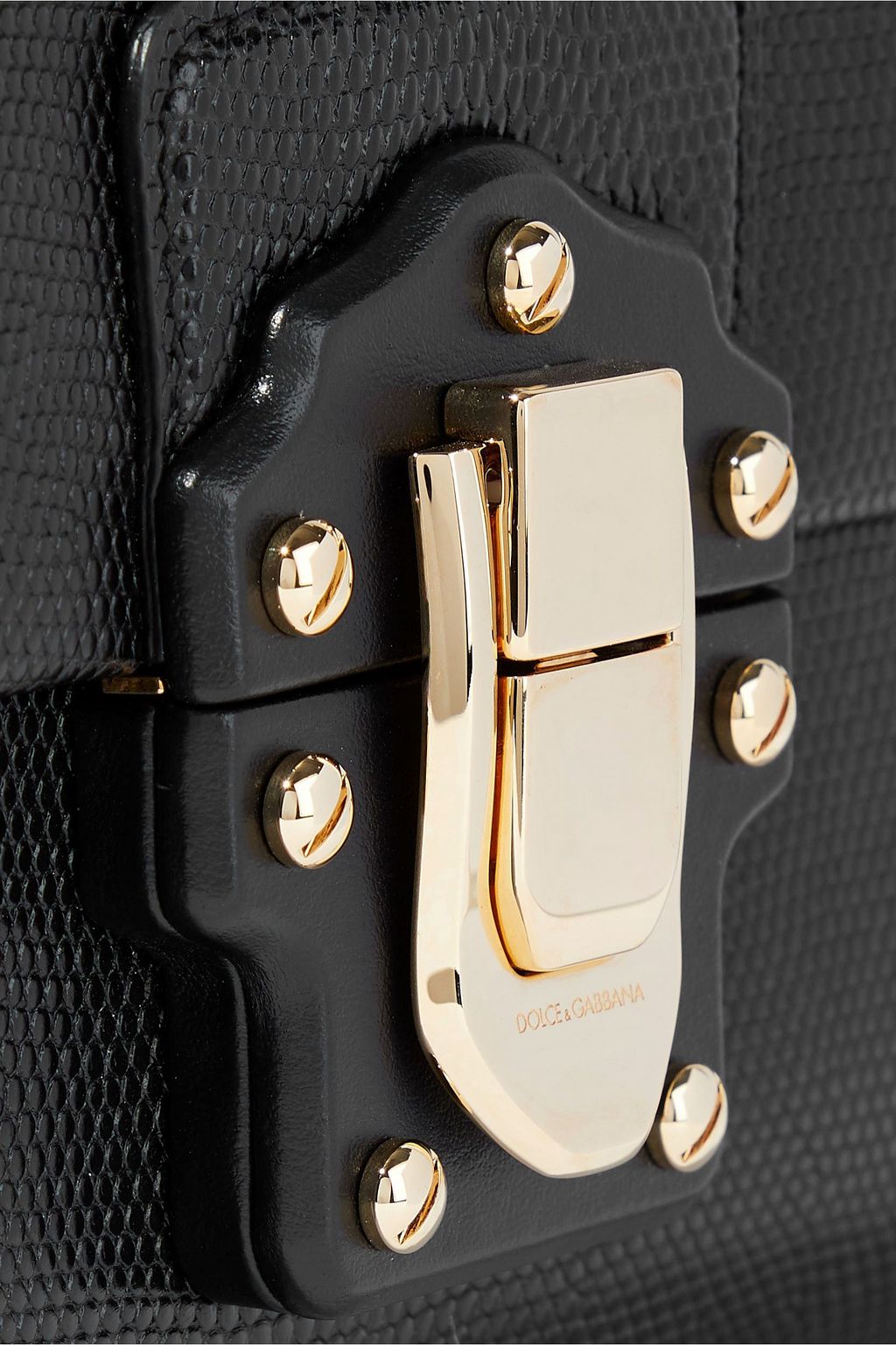 DOLCE&GABBANA Lizard-effect leather tote